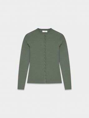 NWT - Wilfred Shelly Cardigan - Wonder Yarn - Size Large - Sagesse